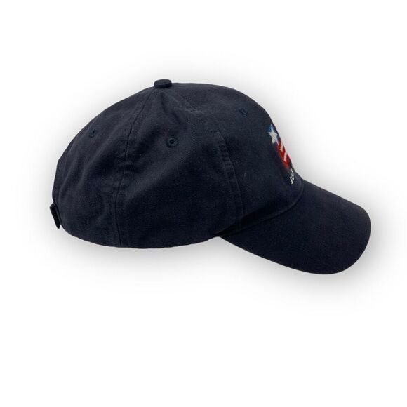Pacific Head Wear July 4 Boston Baseball Hat American Flag Style 101C Blue OSFM - Picture 4 of 8